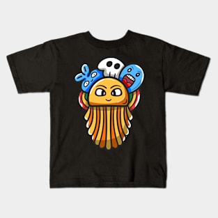 Monster Character Doodle Art Kids T-Shirt